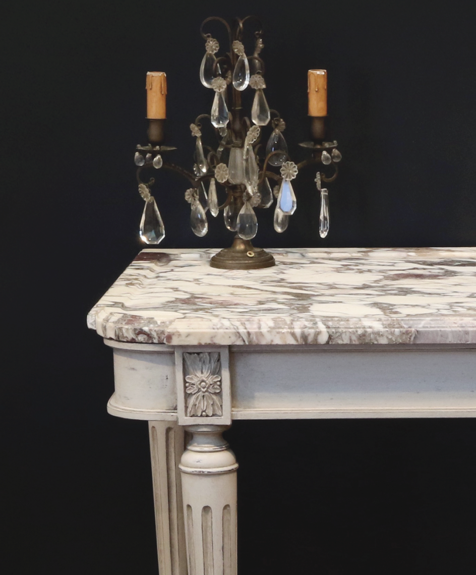 Custom-Built Louis XVI Style Console